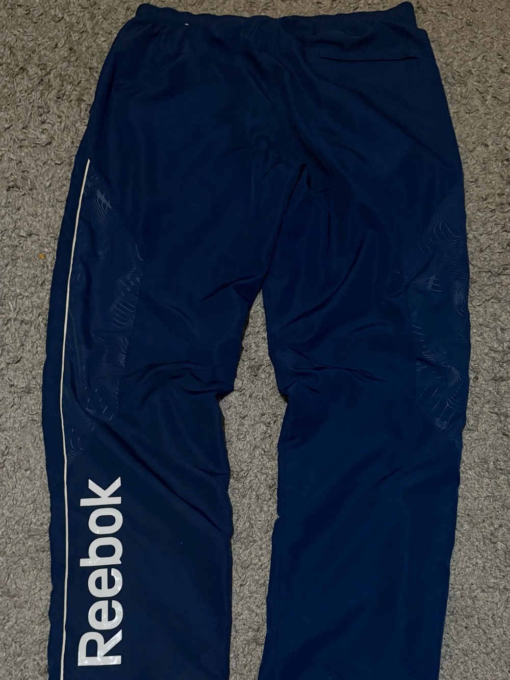 Reebok Men's Athletic Pants in Blue